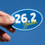 Running Sticker - Boston 26.2