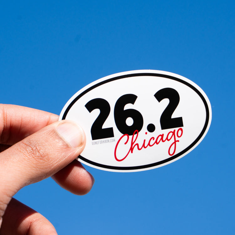 GFAR Running Sticker - Chicago 26.2
