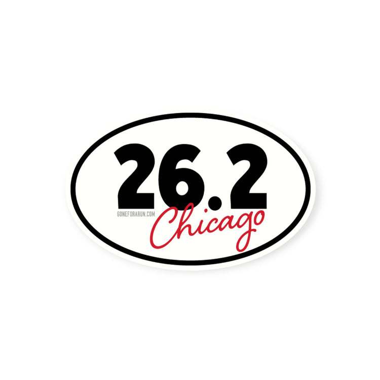 GFAR Running Sticker - Chicago 26.2