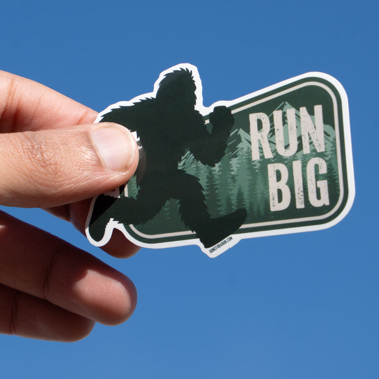 Running Sticker - Run Big