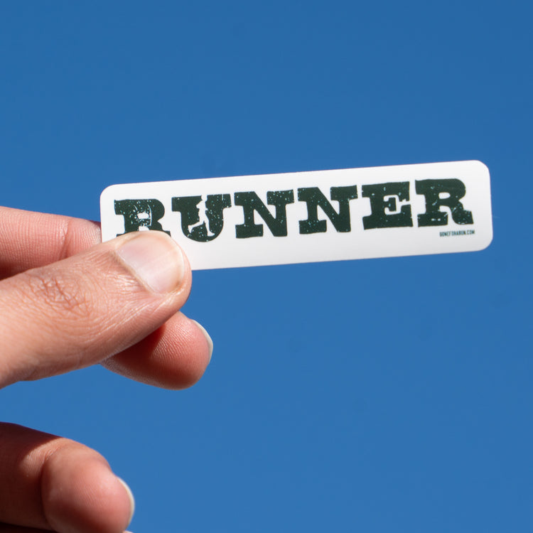 Running Sticker - Runner