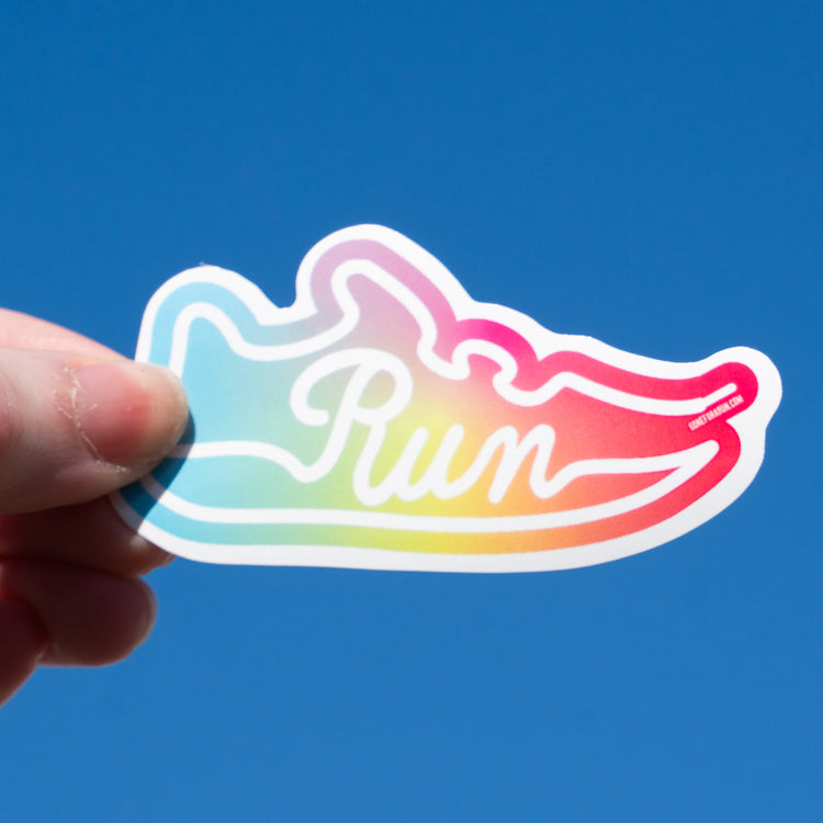 Running Sticker - Run Shoe (Multi)
