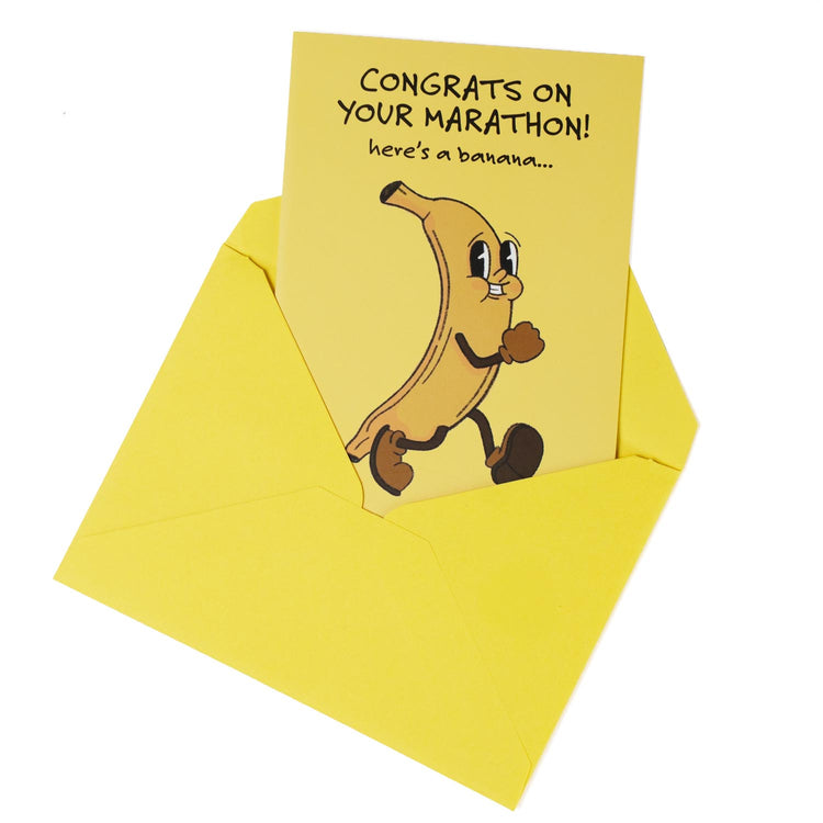 Running Greeting Card - Congrats on Your Marathon