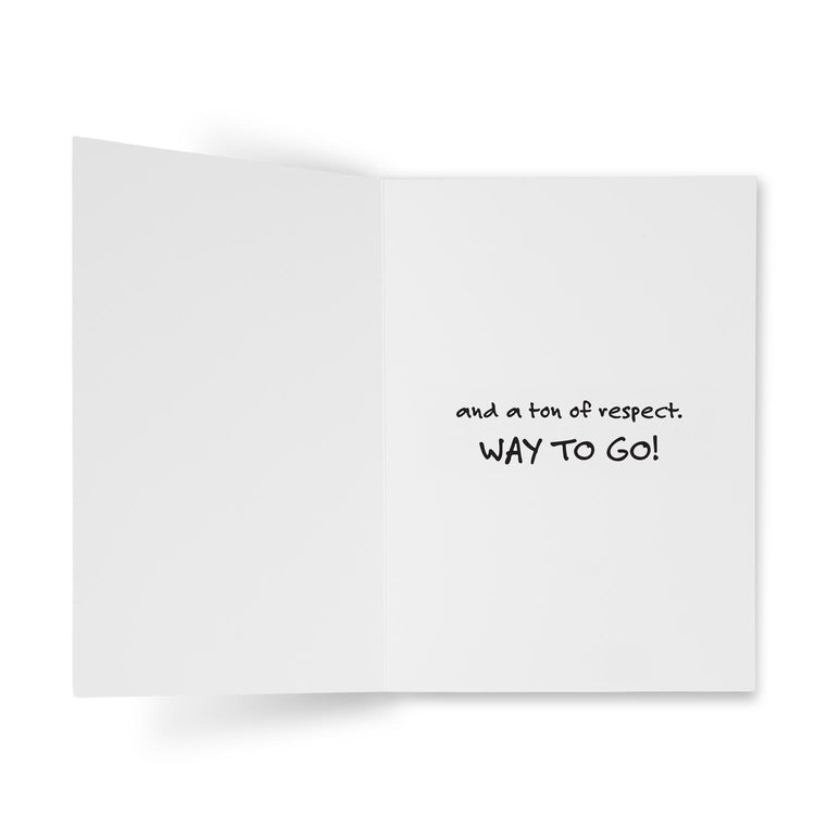Running Greeting Card - Congrats on Your Marathon