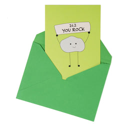 Running Greeting Card - 26.2 You Rock