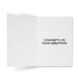 Running Greeting Card - 26.2 You Rock