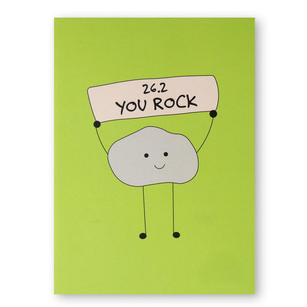 You Rock Funny Card