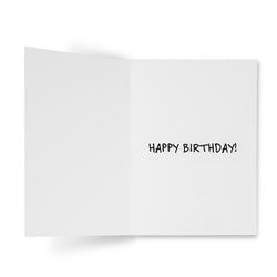 Running Greeting Card - Happy Birthday
