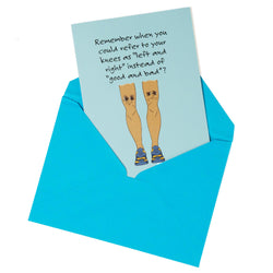 Running Greeting Card - Get Well Soon