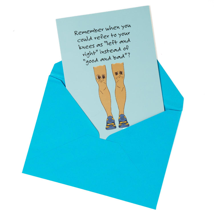 Running Greeting Card - Get Well Soon