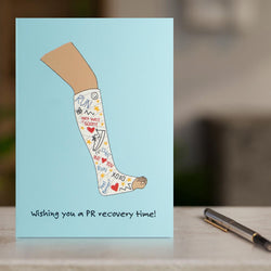Running Greeting Card - PR Recovery Time