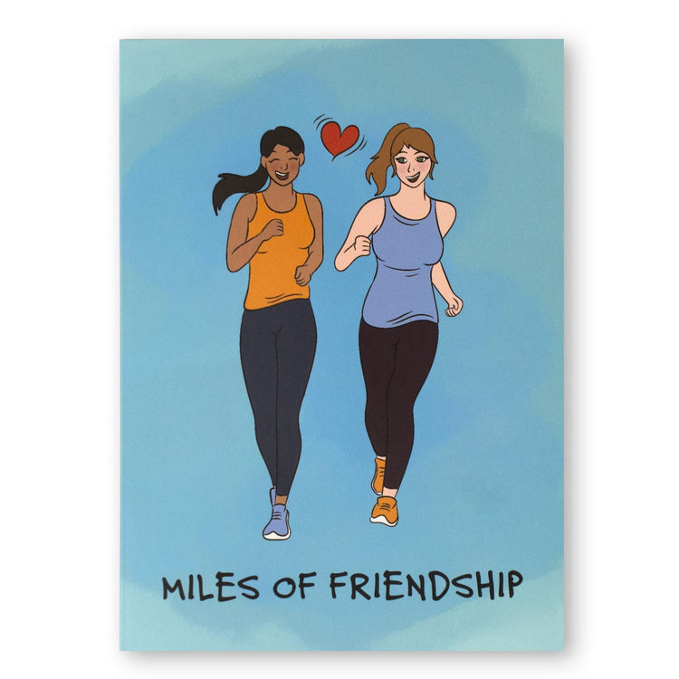 Running Greeting Card - Sole Sisters