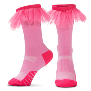 Tutu Mid-Calf Socks - Pretty in Pink