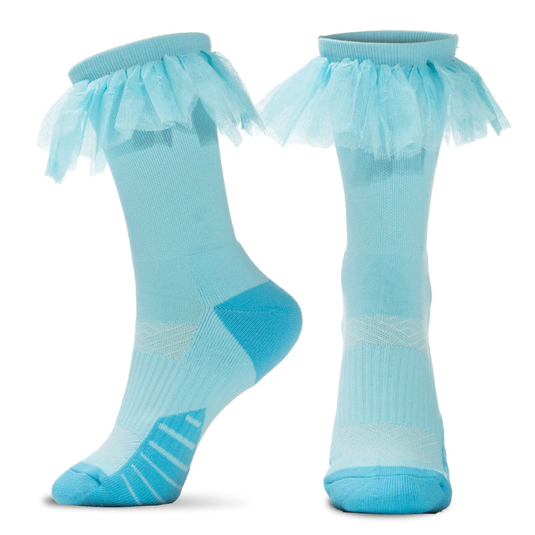 Tutu Mid-Calf Socks - Blue