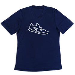 Women's Short Sleeve Tech Tee - 26.2 Run Shoe