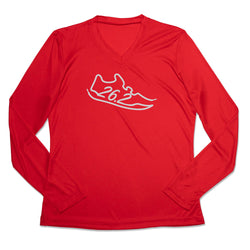 Women's Long Sleeve Tech Tee - 26.2 Run Shoe
