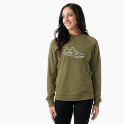 Running Raglan Crew Neck Sweatshirt - 26.2 Run Shoe