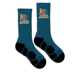 Running Graphic Flex Mid-Calf Socks - Custom
