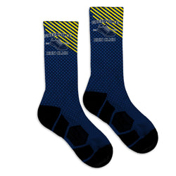 Running Graphic Flex Mid-Calf Socks - Custom
