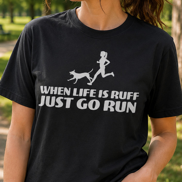 Running Short Sleeve T-Shirt - Life is Ruff