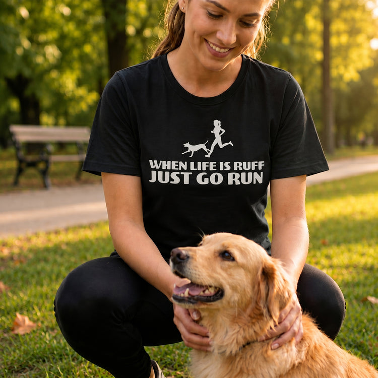 Running Short Sleeve T-Shirt - Life is Ruff