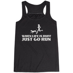 Flowy Racerback Tank Top - Life is Ruff