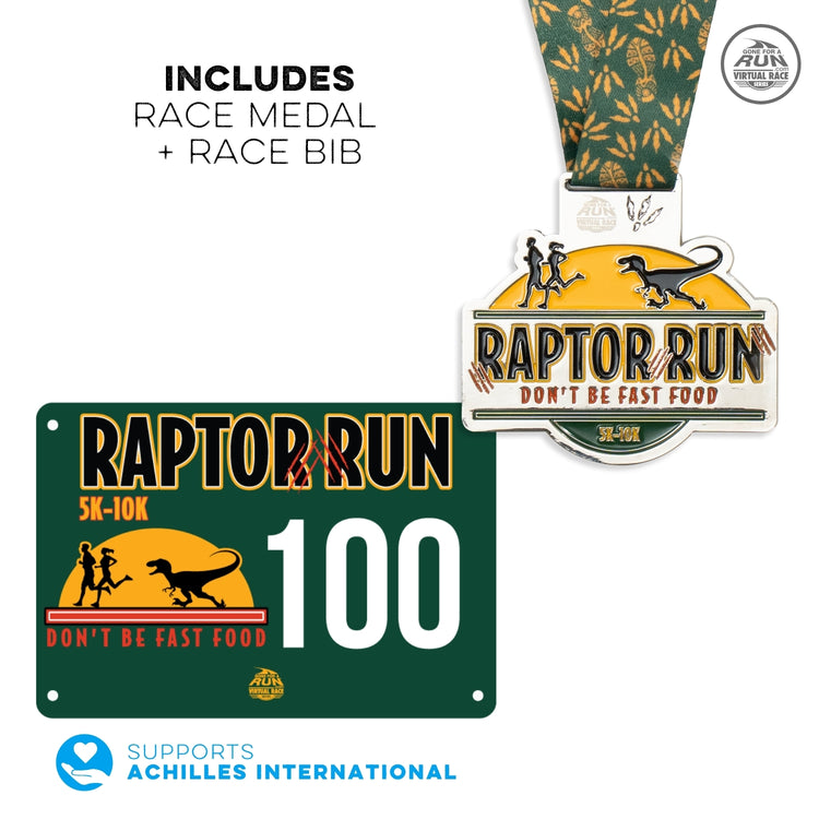 Virtual Race - Raptor Run 5K/10K