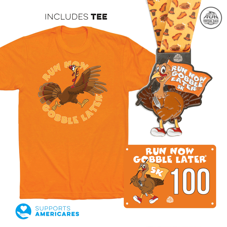 Virtual Race - Run Now Gobble Later® 5K (2025)