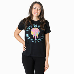 Running Short Sleeve T-Shirt - Running Off the Crazy