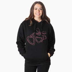 Statement Fleece Hoodie - Runner's Heart