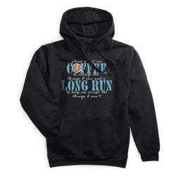 Statement Fleece Hoodie - Please Grant Me Coffee and a Run
