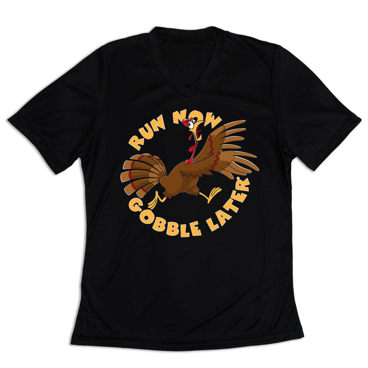 Women's Short Sleeve Tech Tee - Run Now Gobble Later (2025)