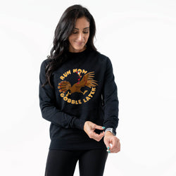 Running Raglan Crew Neck Sweatshirt - Run Now Gobble Later (2025)
