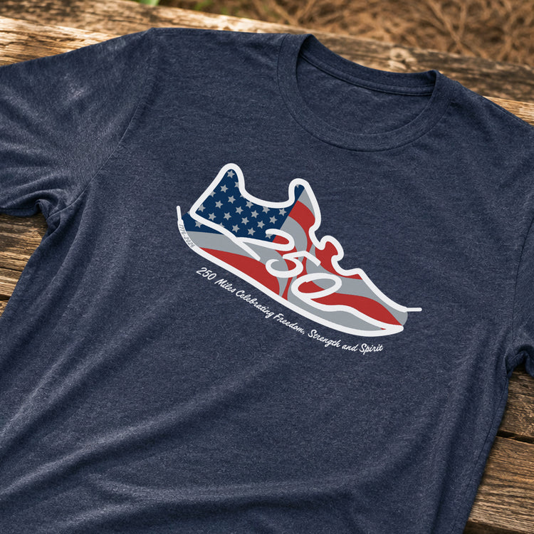 Running Short Sleeve T-Shirt - 250 Mile Challenge