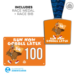 Virtual Race - Run Now Gobble Later® 5K - 2025