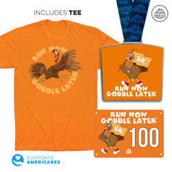 Virtual Race - Run Now Gobble Later® 5K - 2025