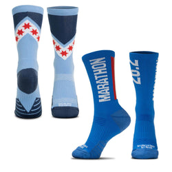 Socrates® Mid-Calf Performance Sock Set - Chicago Runner