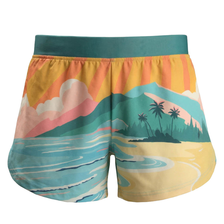 Running Streaker Shorts - Beach Vibes 4" Inseam