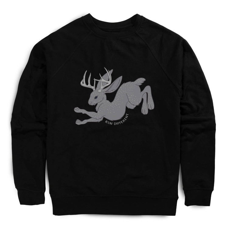 Running Raglan Crew Neck Sweatshirt - Run Different