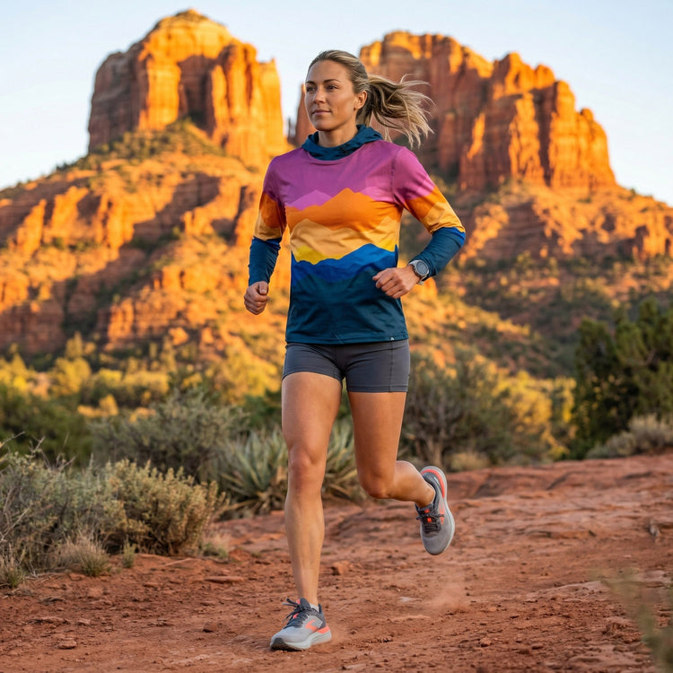 Running Lightweight Hoodie - Happy Hour