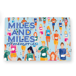 Running Large Hooked on Medals and Bib Hanger - Memories & Miles