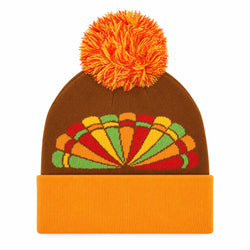 Running Knit Hat - Thanksgiving Turkey