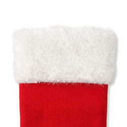 Running Knee High Socks - Mrs Claus
