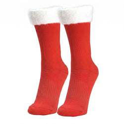 Running Mid-Calf Sock - Mrs Claus