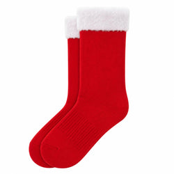 Running Mid-Calf Sock - Mrs Claus