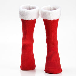 Running Mid-Calf Sock - Mrs Claus
