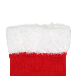 Running Mid-Calf Sock - Mrs Claus