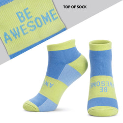 Socrates® Merino Ankle Socks - Be Awesome