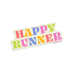 Running Sticker - Happy Runner