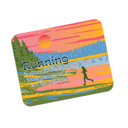 Running Sticker - Running Is About Finding Your Inner Peace